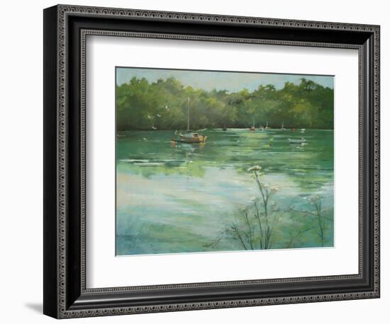 Salcombe Batson Creek-Jennifer Wright-Framed Giclee Print