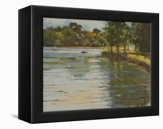 Salcombe Creek II-Jennifer Wright-Framed Premier Image Canvas