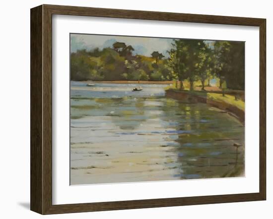 Salcombe Creek II-Jennifer Wright-Framed Giclee Print