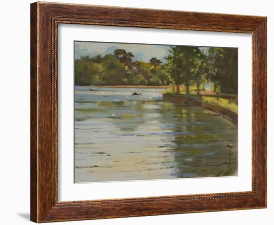 Salcombe Creek II-Jennifer Wright-Framed Giclee Print