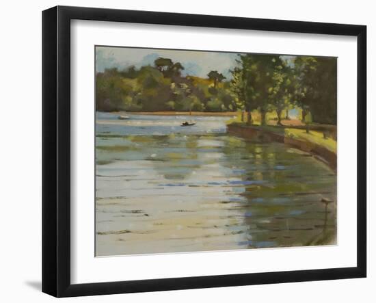 Salcombe Creek II-Jennifer Wright-Framed Giclee Print