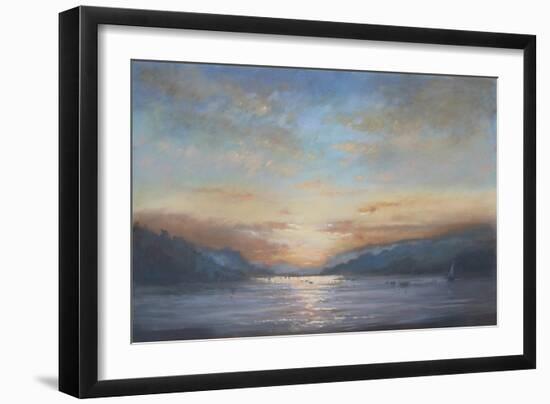 Salcombe Dawn-Jennifer Wright-Framed Giclee Print