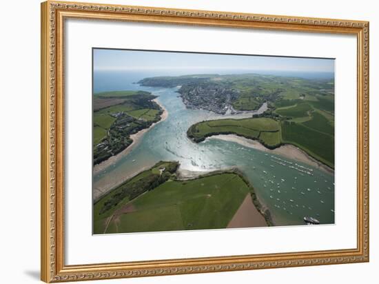 Salcombe, Devon, England, United Kingdom, Europe-Dan Burton-Framed Photographic Print