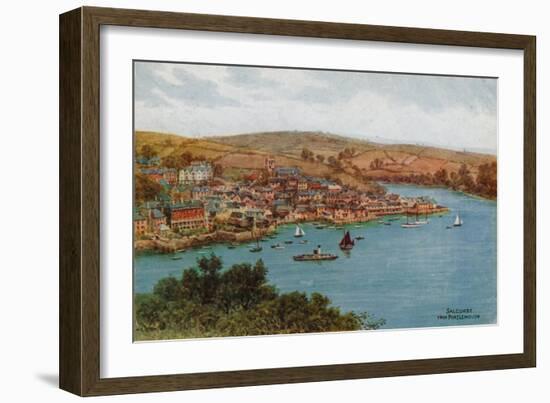 Salcombe, from Portlemouth-Alfred Robert Quinton-Framed Giclee Print