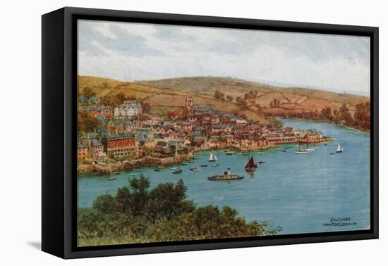 Salcombe, from Portlemouth-Alfred Robert Quinton-Framed Premier Image Canvas