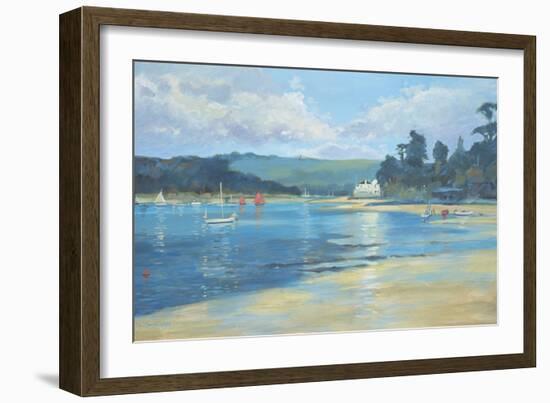 Salcombe - Late Afternoon Light, 2008-Jennifer Wright-Framed Giclee Print