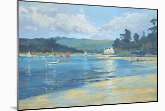 Salcombe - Late Afternoon Light, 2008-Jennifer Wright-Mounted Giclee Print