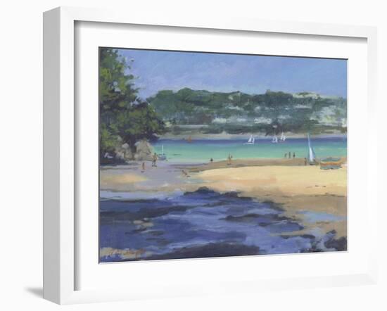 Salcombe Millbay Morning-Jennifer Wright-Framed Giclee Print