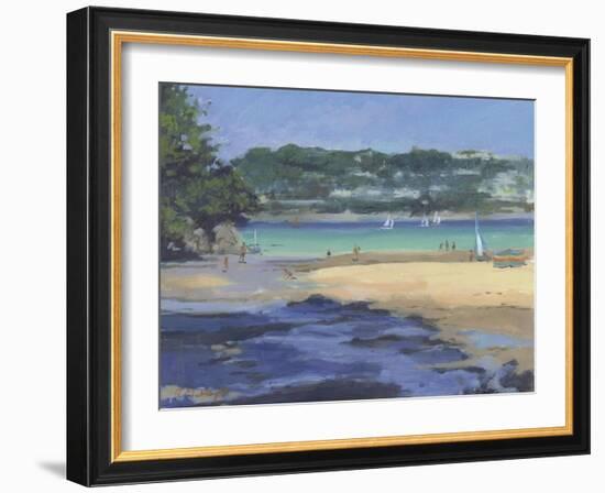 Salcombe Millbay Morning-Jennifer Wright-Framed Giclee Print