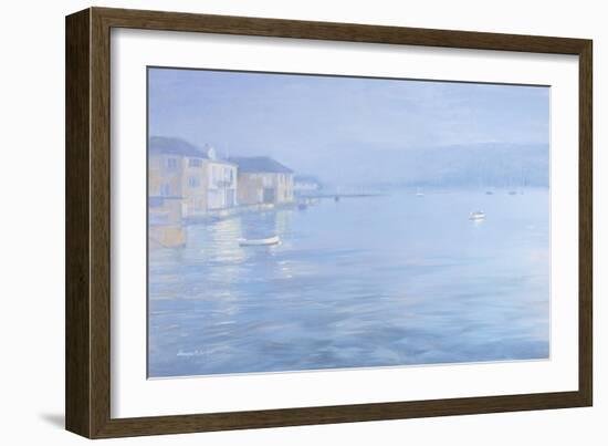 Salcombe - Misty Morning, 1998-Jennifer Wright-Framed Giclee Print