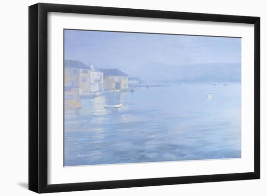 Salcombe - Misty Morning, 1998-Jennifer Wright-Framed Giclee Print