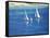 Salcombe - Racing Yawls, 2000-Jennifer Wright-Framed Premier Image Canvas