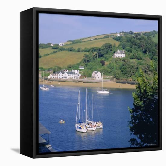 Salcombe, South Devon, England-Roy Rainford-Framed Premier Image Canvas