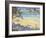 Salcombe Southsands Beach-Jennifer Wright-Framed Giclee Print