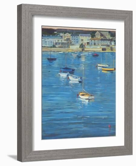 Salcombe, Sparkling Morning, 2002-Jennifer Wright-Framed Giclee Print