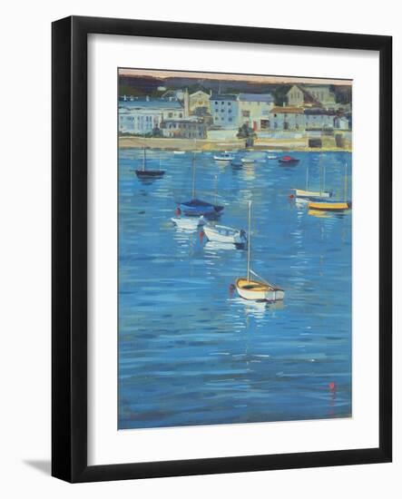 Salcombe, Sparkling Morning, 2002-Jennifer Wright-Framed Giclee Print