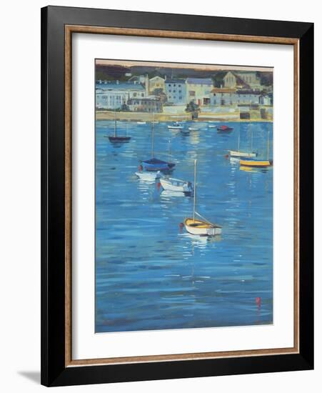 Salcombe, Sparkling Morning, 2002-Jennifer Wright-Framed Giclee Print