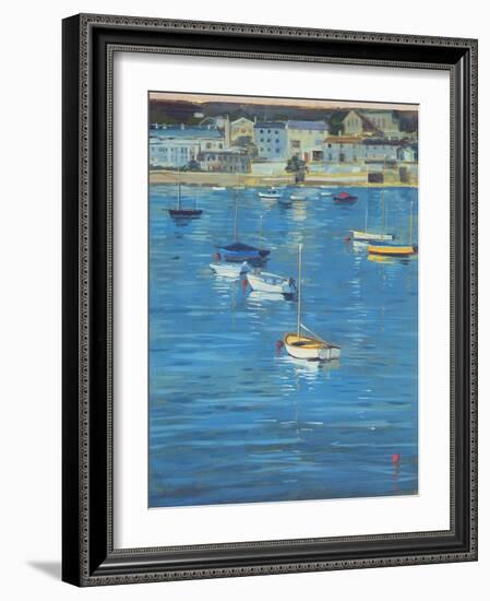 Salcombe, Sparkling Morning, 2002-Jennifer Wright-Framed Giclee Print