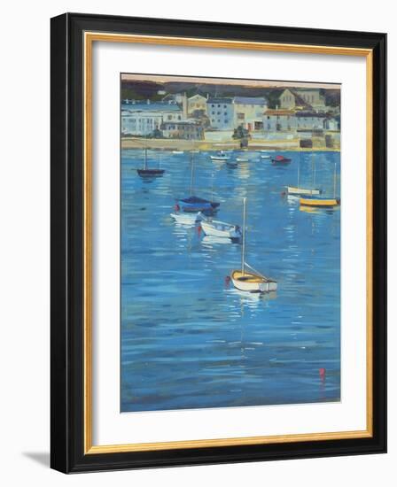 Salcombe, Sparkling Morning, 2002-Jennifer Wright-Framed Giclee Print