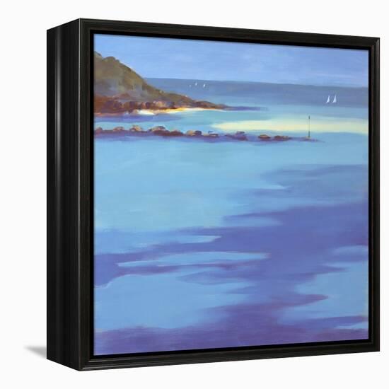 Salcombe, The Bar, 2000-Jennifer Wright-Framed Premier Image Canvas