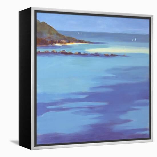 Salcombe, The Bar, 2000-Jennifer Wright-Framed Premier Image Canvas