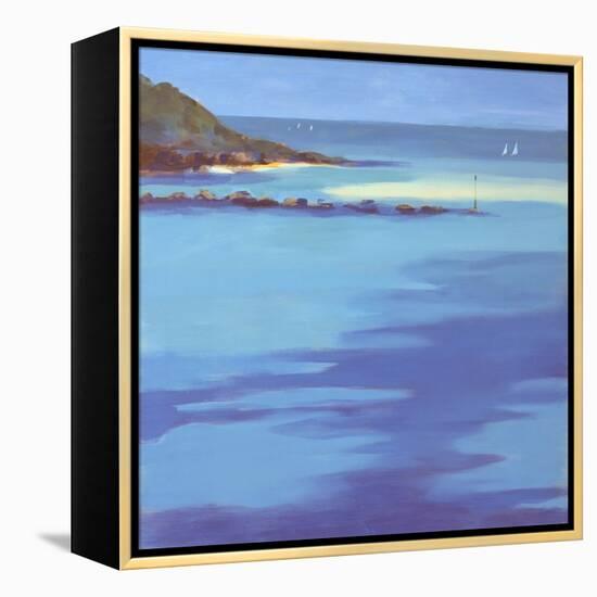 Salcombe, The Bar, 2000-Jennifer Wright-Framed Premier Image Canvas