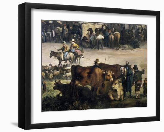 Sale and Purchase of Livestock-null-Framed Giclee Print