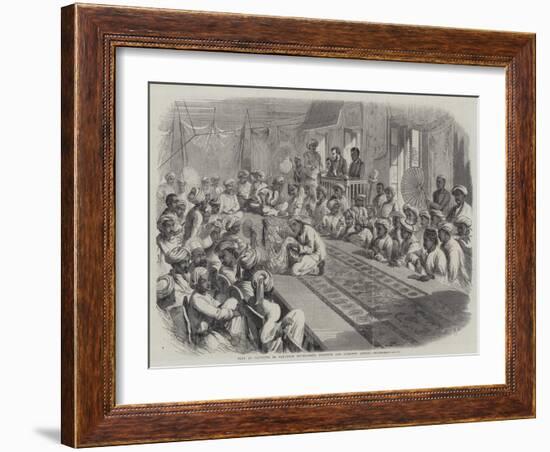 Sale at Calcutta of Valuable Government Presents and Lucknow Jewels-Thomas Harrington Wilson-Framed Giclee Print