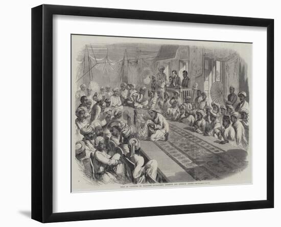 Sale at Calcutta of Valuable Government Presents and Lucknow Jewels-Thomas Harrington Wilson-Framed Giclee Print