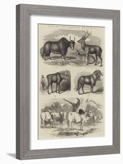 Sale of the Knowsley Menagerie-null-Framed Giclee Print