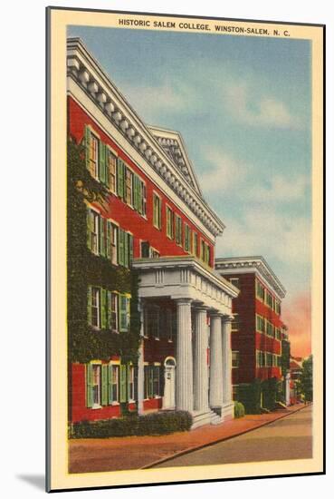Salem College, Winston-Salem, North Carolina-null-Mounted Art Print