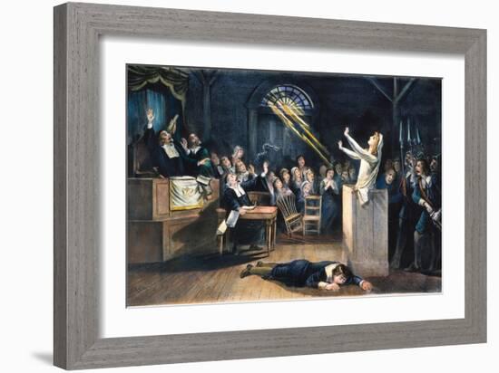 Salem Witch Trial, 1692-null-Framed Giclee Print