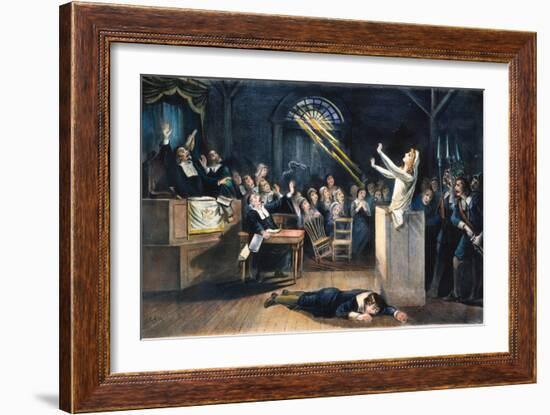 Salem Witch Trial, 1692-null-Framed Giclee Print