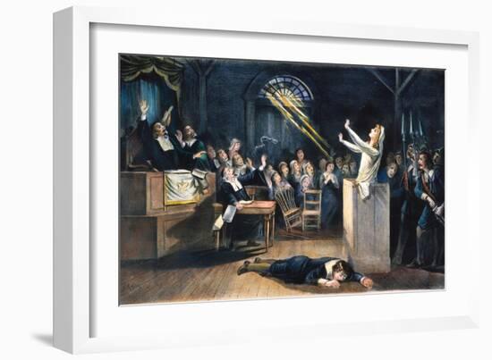 Salem Witch Trial, 1692-null-Framed Giclee Print