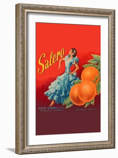 Salero-Ortega-Framed Art Print