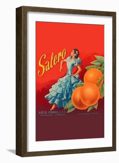 Salero-Ortega-Framed Art Print