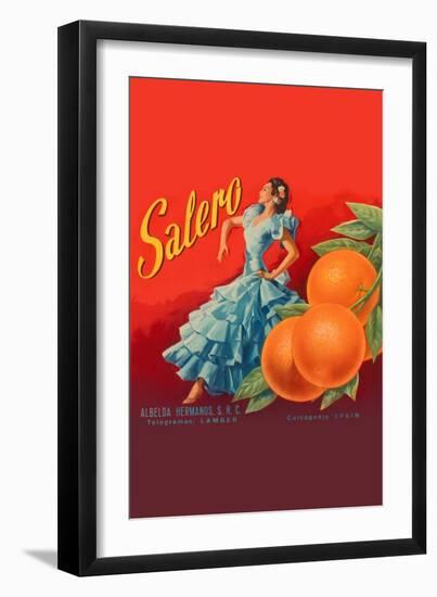 Salero-Ortega-Framed Art Print