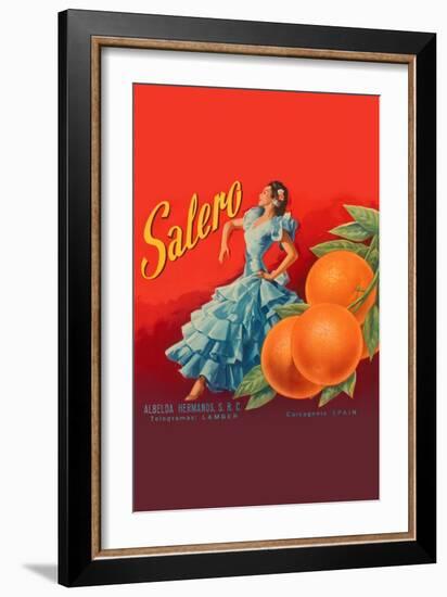 Salero-Ortega-Framed Art Print
