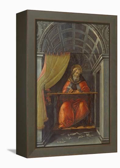 Salint Augustine in His Cell-Sandro Botticelli-Framed Premier Image Canvas