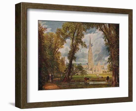 'Salisbury Cathedral', 1823, (c1915)-John Constable-Framed Giclee Print