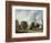 Salisbury Cathedral and the Close, Wiltshire-John Constable-Framed Giclee Print