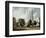 Salisbury Cathedral and the Close, Wiltshire-John Constable-Framed Giclee Print