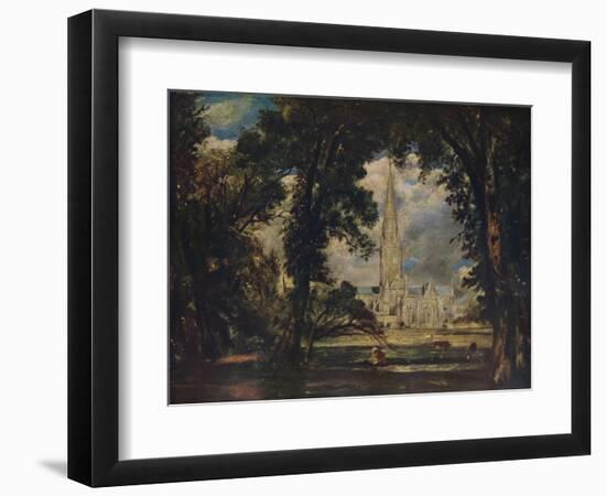 Salisbury Cathedral, c1823-John Constable-Framed Giclee Print