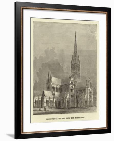 Salisbury Cathedral from the North-East-null-Framed Giclee Print