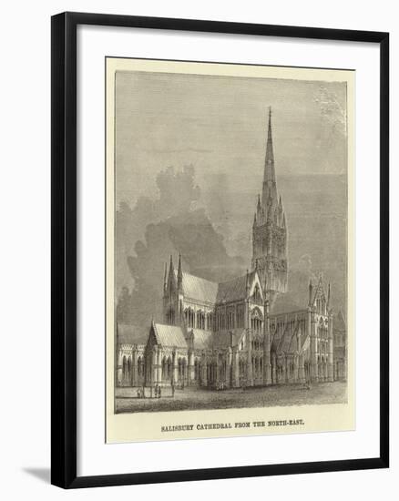 Salisbury Cathedral from the North-East-null-Framed Giclee Print