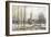 Salisbury Cathedral from the Water Meadows, c.1893-John Sutton-Framed Giclee Print