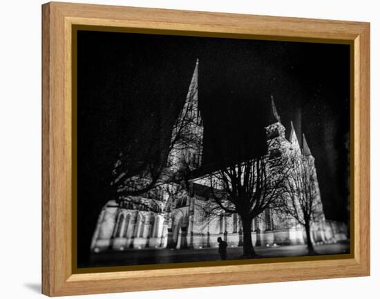 Salisbury Cathedral-Rory Garforth-Framed Premier Image Canvas