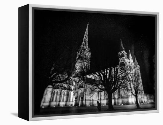 Salisbury Cathedral-Rory Garforth-Framed Premier Image Canvas