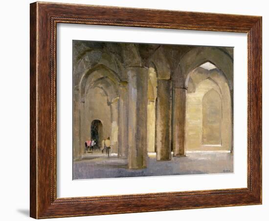 Saljuq Friday Mosque, Isfahan-Bob Brown-Framed Giclee Print