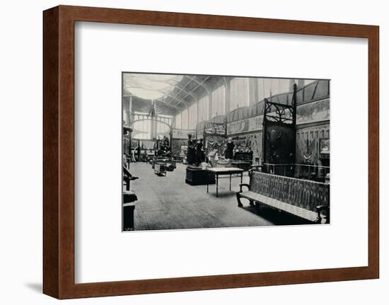 'Salle D'Ethnographie at the Brussels Exhibition', 1897-Unknown-Framed Photographic Print